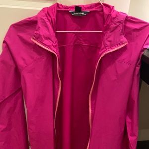 hot pink raincoat